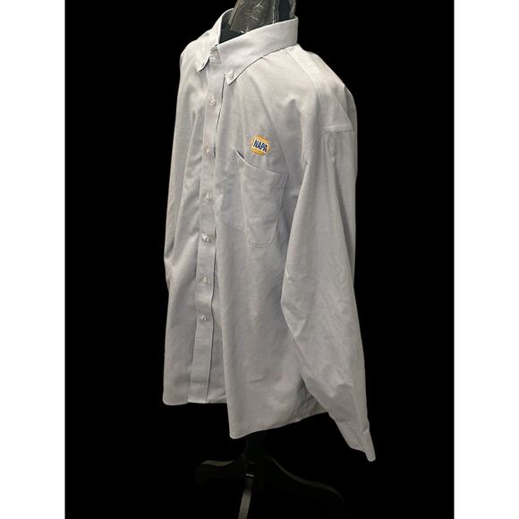 NAPA Auto Parts Men’s XL Button Up Long Sleeve Work Shirt By Red House‎ - Picture 5 of 7